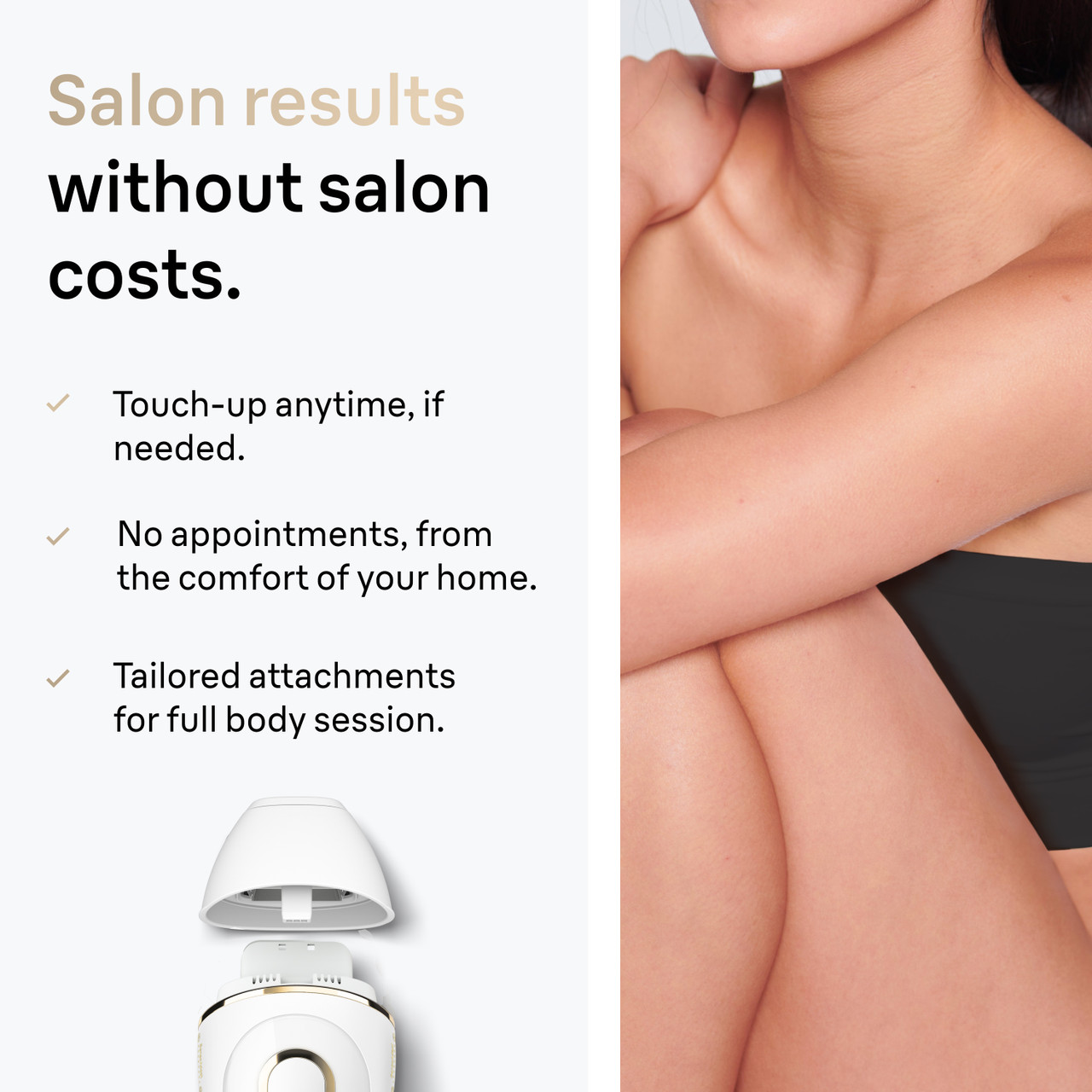 Braun Silk·expert Pro 5 IPL: Alternative to Laser Hair Removal with 2 Caps and Leather Pouch, PL5157 for Women | Quick Ship