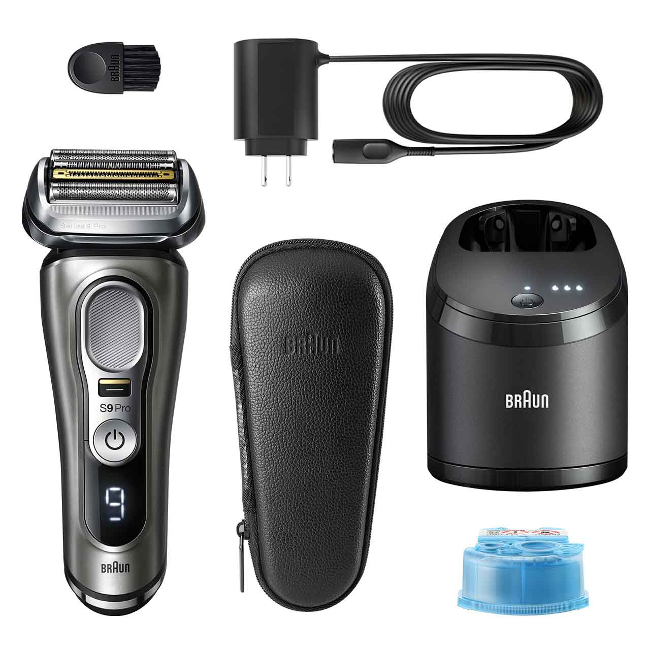 Braun Electric Shaver, Series 9 Pro, with SmartCare Center, 9465cc for Men | New Arrivals