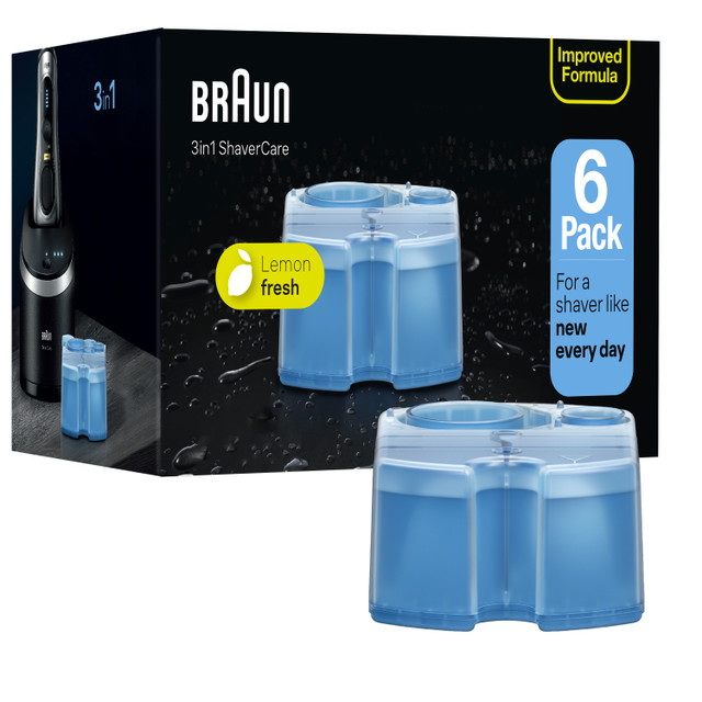Braun Clean & Renew Refill Cartridges, 6 Pack for Men | New Arrivals
