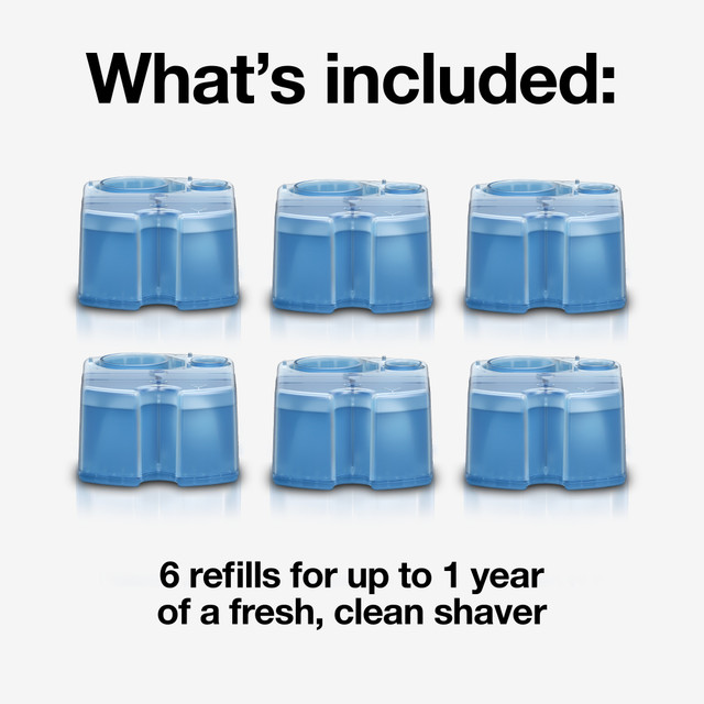 Braun Clean & Renew Refill Cartridges, 6 Pack for Men | New Arrivals