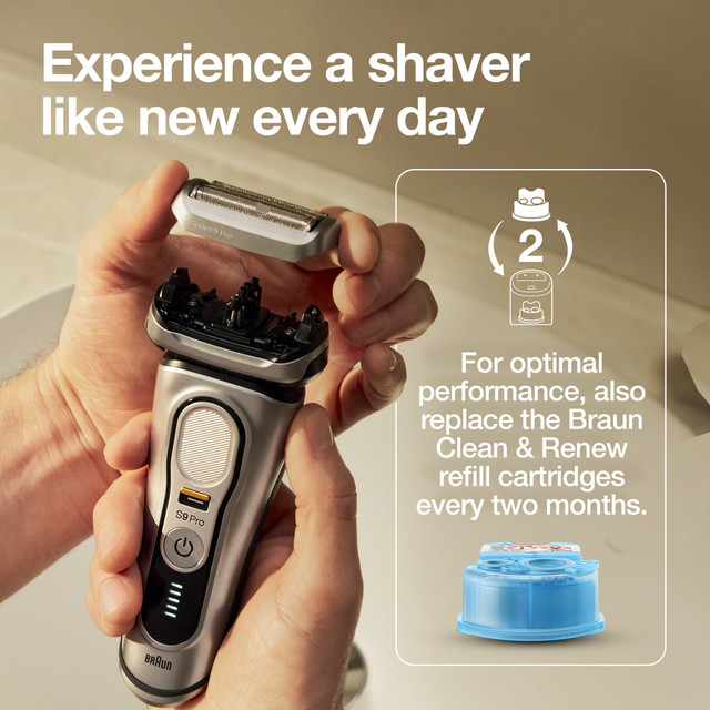 Braun Series 9 Shaver Replacement Head, Compatible with All Series 9 Electric Shavers for Men | New Arrivals