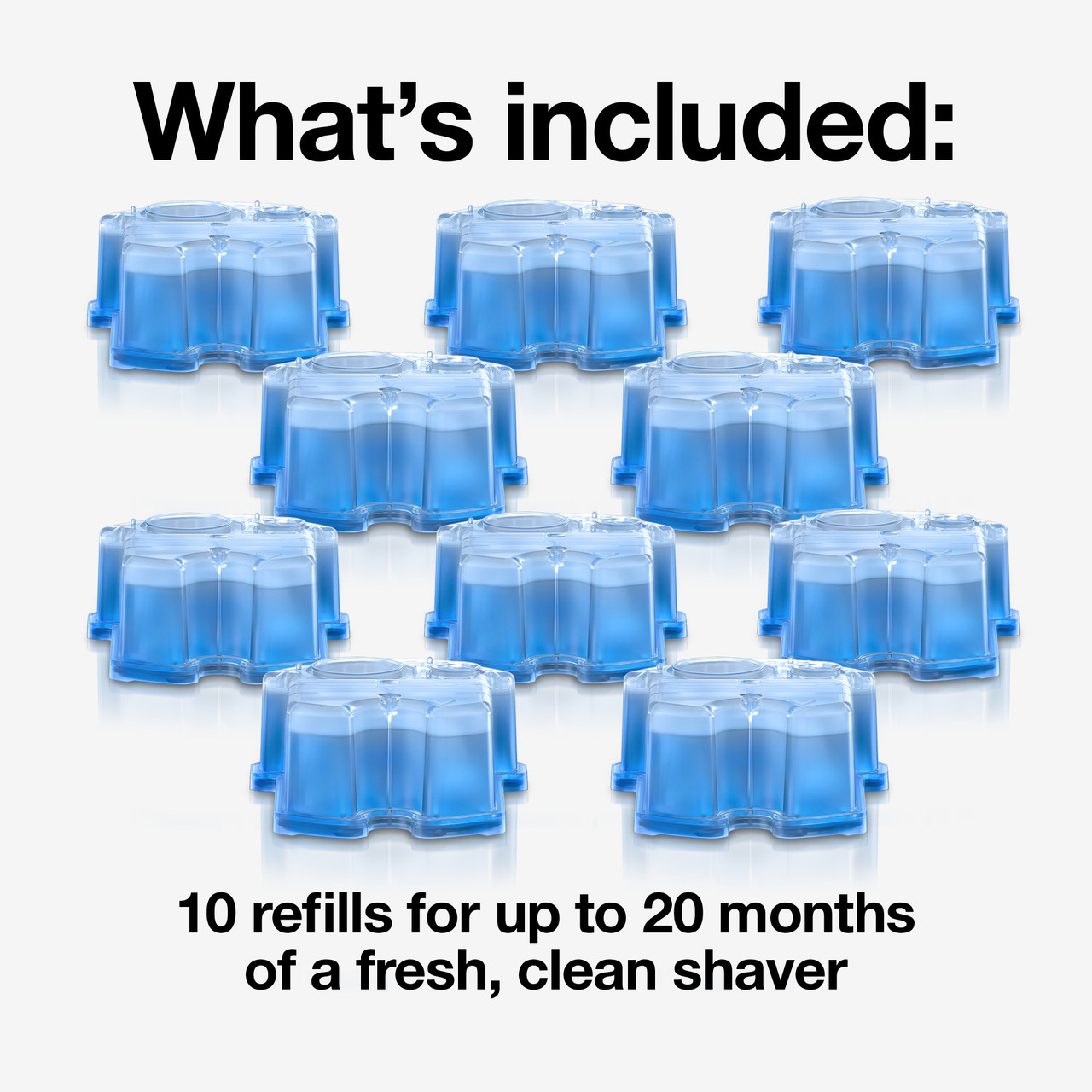 Braun Clean & Renew Refill Cartridges, 10 Pack for Men | New Arrivals