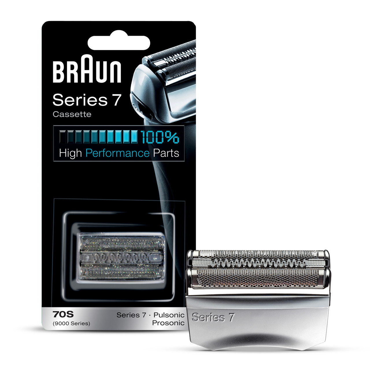 Braun Electric Shaver Head Replacement Part 70s Silver, Compatible with Legacy Series 7 Electric Razors for Men | New Arrivals