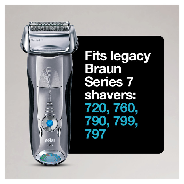 Braun Electric Shaver Head Replacement Part 70s Silver, Compatible with Legacy Series 7 Electric Razors for Men | New Arrivals